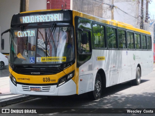 Via Metro - Auto Viação Metropolitana 0391060 na cidade de Fortaleza, Ceará, Brasil, por Wescley  Costa. ID da foto: 12082741.