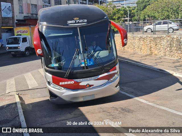 Viação Serro 36723 na cidade de Belo Horizonte, Minas Gerais, Brasil, por Paulo Alexandre da Silva. ID da foto: 12083018.