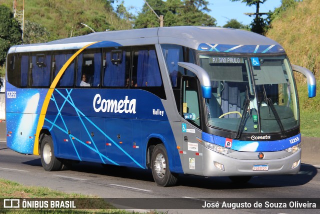 Viação Cometa 12255 na cidade de Piraí, Rio de Janeiro, Brasil, por José Augusto de Souza Oliveira. ID da foto: 12083228.