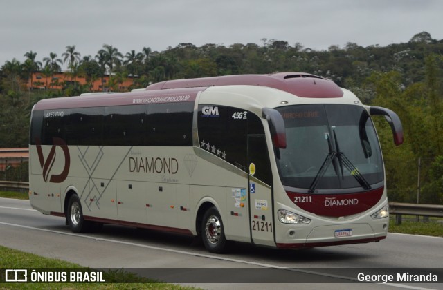 Viação Diamond Turismo 21211 na cidade de Santa Isabel, São Paulo, Brasil, por George Miranda. ID da foto: 12082887.