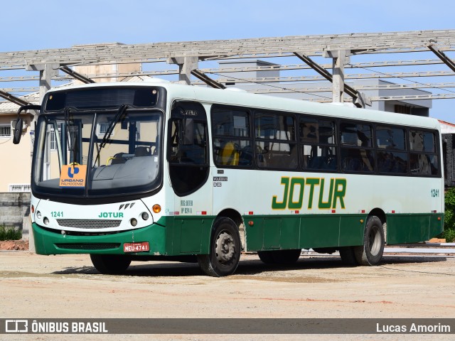 Jotur - Auto Ônibus e Turismo Josefense 1241 na cidade de Palhoça, Santa Catarina, Brasil, por Lucas Amorim. ID da foto: 12082455.