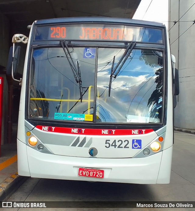 Next Mobilidade - ABC Sistema de Transporte 5422 na cidade de Diadema, São Paulo, Brasil, por Marcos Souza De Oliveira. ID da foto: 12082502.