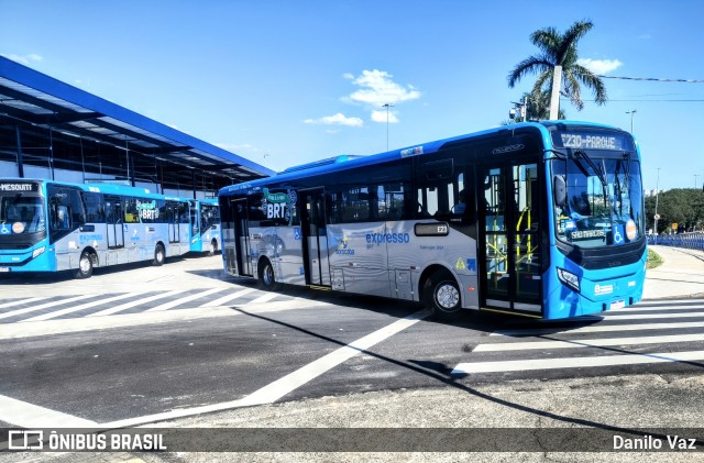 BRT Sorocaba Concessionária de Serviços Públicos SPE S/A 3402 na cidade de Sorocaba, São Paulo, Brasil, por Danilo Vaz. ID da foto: 12081831.