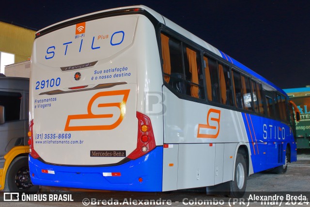 Transjuatuba > Stilo Transportes 29100 na cidade de Colombo, Paraná, Brasil, por Alexandre Breda. ID da foto: 12083295.
