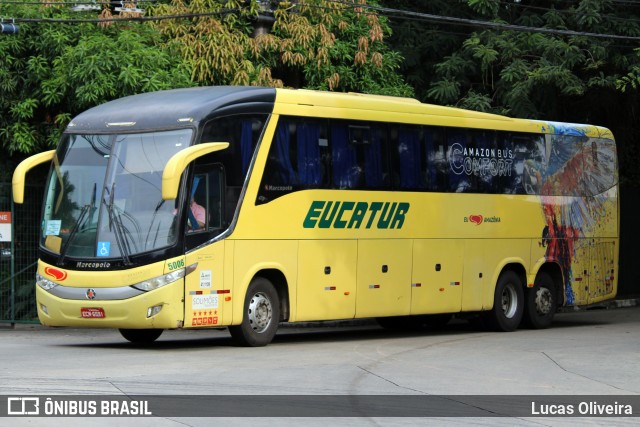 Eucatur - Empresa União Cascavel de Transportes e Turismo 5006 na cidade de São Paulo, São Paulo, Brasil, por Lucas Oliveira. ID da foto: 12082413.