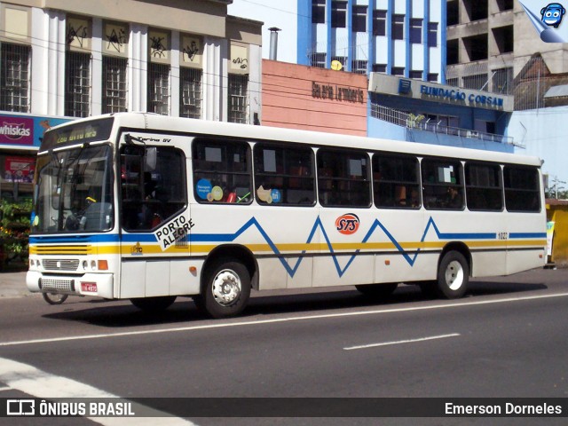 Trevo Transportes Coletivos 1023 na cidade de Porto Alegre, Rio Grande do Sul, Brasil, por Emerson Dorneles. ID da foto: 12082710.