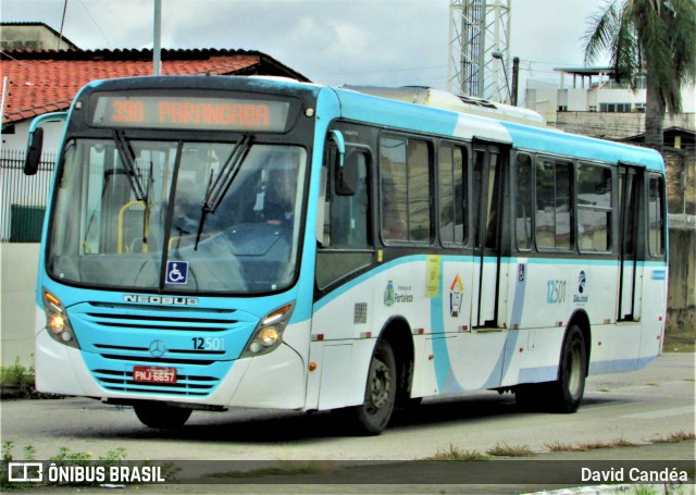 Auto Viação São José 12501 na cidade de Fortaleza, Ceará, Brasil, por David Candéa. ID da foto: 12082271.