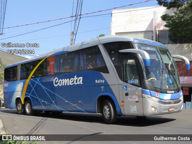 Viação Cometa 15137 na cidade de Araçariguama, São Paulo, Brasil, por Guilherme Costa. ID da foto: 12082650.