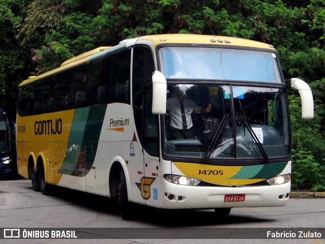 Empresa Gontijo de Transportes 14705 na cidade de São Paulo, São Paulo, Brasil, por Fabricio Zulato. ID da foto: 12083105.