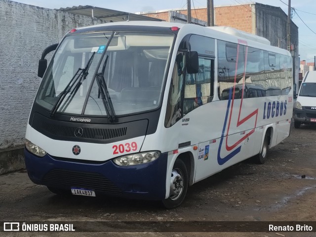 Loc Bus 2039 na cidade de Maceió, Alagoas, Brasil, por Renato Brito. ID da foto: 12082193.