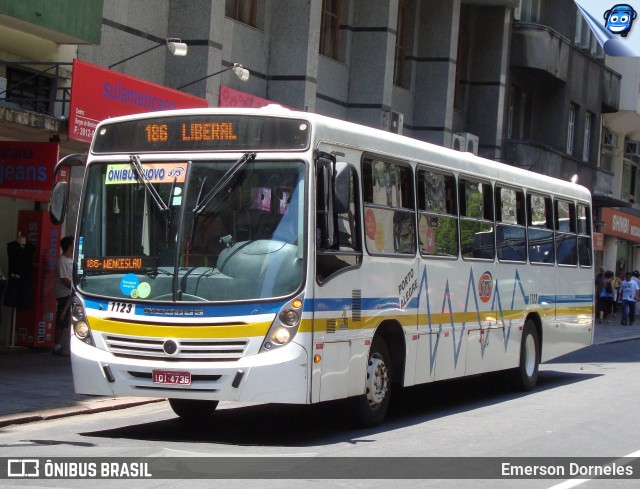 Trevo Transportes Coletivos 1123 na cidade de Porto Alegre, Rio Grande do Sul, Brasil, por Emerson Dorneles. ID da foto: 12082716.