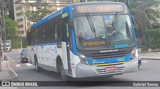 Transportes Futuro C30367 na cidade de Rio de Janeiro, Rio de Janeiro, Brasil, por Gabriel Sousa. ID da foto: 12082852.