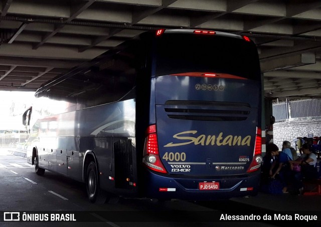 Empresas de Transportes Santana e São Paulo 4000 na cidade de Feira de Santana, Bahia, Brasil, por Alessandro da Mota Roque. ID da foto: 12082551.