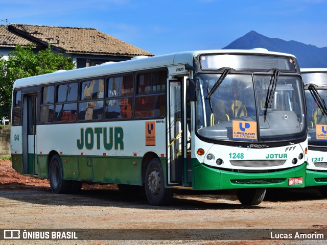 Jotur - Auto Ônibus e Turismo Josefense 1248 na cidade de Palhoça, Santa Catarina, Brasil, por Lucas Amorim. ID da foto: 12082461.