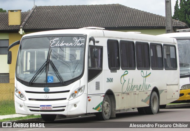 Empresa de Ônibus Riobrantur 2600 na cidade de Campo Largo, Paraná, Brasil, por Alessandro Fracaro Chibior. ID da foto: 12082086.
