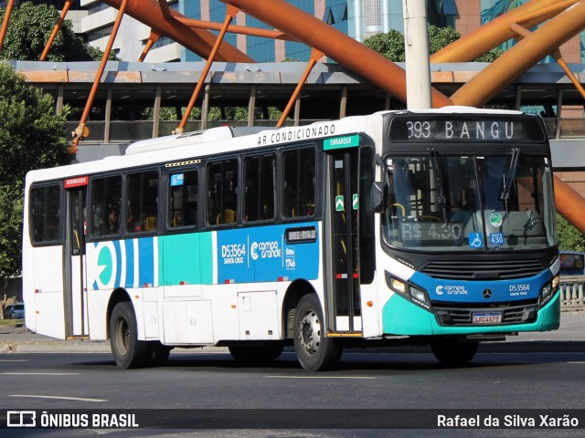 Transportes Campo Grande D53564 na cidade de Rio de Janeiro, Rio de Janeiro, Brasil, por Rafael da Silva Xarão. ID da foto: 12082804.