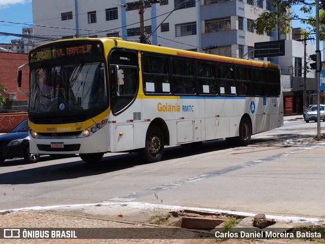 HP Transportes Coletivos 20502 na cidade de Goiânia, Goiás, Brasil, por Carlos Daniel Moreira Batista. ID da foto: 12081482.