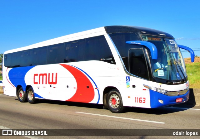 CMW Transportes 1163 na cidade de Caçapava, São Paulo, Brasil, por odair lopes. ID da foto: 12083056.