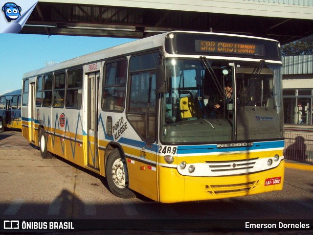 Restinga Transportes Coletivos 2489 na cidade de Porto Alegre, Rio Grande do Sul, Brasil, por Emerson Dorneles. ID da foto: 12082679.