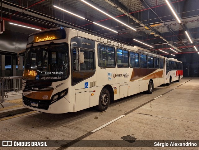 Erig Transportes > Gire Transportes A63536 na cidade de Rio de Janeiro, Rio de Janeiro, Brasil, por Sérgio Alexandrino. ID da foto: 12081927.