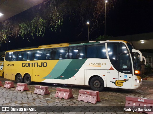 Empresa Gontijo de Transportes 14600 na cidade de Belo Horizonte, Minas Gerais, Brasil, por Rodrigo Barraza. ID da foto: 12083100.