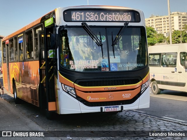 Empresa de Transportes Braso Lisboa A29026 na cidade de Rio de Janeiro, Rio de Janeiro, Brasil, por Leandro Mendes. ID da foto: 12081952.