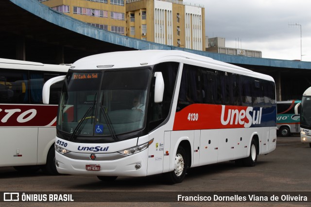 Unesul de Transportes 4130 na cidade de Porto Alegre, Rio Grande do Sul, Brasil, por Francisco Dornelles Viana de Oliveira. ID da foto: 12082485.