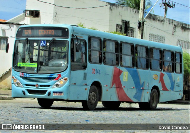 Rota Sol > Vega Transporte Urbano 35144 na cidade de Fortaleza, Ceará, Brasil, por David Candéa. ID da foto: 12082262.