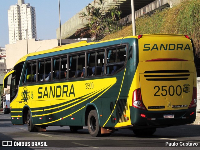 Viação Sandra 2500 na cidade de Belo Horizonte, Minas Gerais, Brasil, por Paulo Gustavo. ID da foto: 12082172.