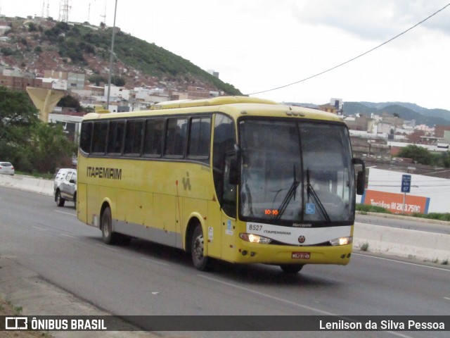 Viação Itapemirim 8527 na cidade de Caruaru, Pernambuco, Brasil, por Lenilson da Silva Pessoa. ID da foto: 12083226.