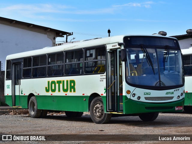Jotur - Auto Ônibus e Turismo Josefense 1262 na cidade de Palhoça, Santa Catarina, Brasil, por Lucas Amorim. ID da foto: 12082481.