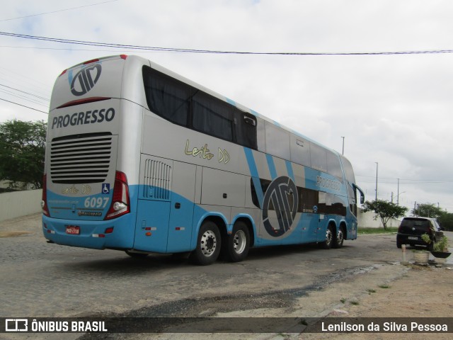 Auto Viação Progresso 6097 na cidade de Caruaru, Pernambuco, Brasil, por Lenilson da Silva Pessoa. ID da foto: 12082833.