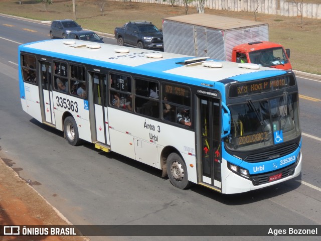Urbi Mobilidade Urbana 335363 na cidade de Riacho Fundo II, Distrito Federal, Brasil, por Ages Bozonel. ID da foto: 12081878.