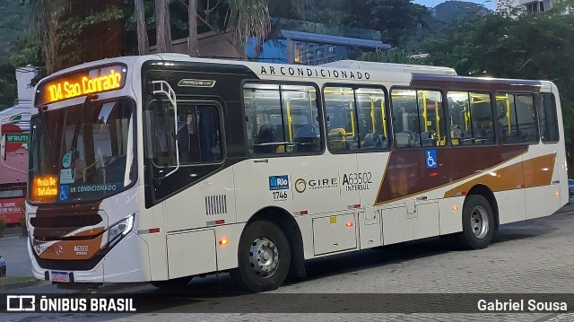 Erig Transportes > Gire Transportes A63502 na cidade de Rio de Janeiro, Rio de Janeiro, Brasil, por Gabriel Sousa. ID da foto: 12082491.