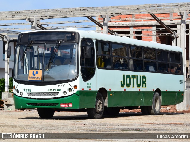 Jotur - Auto Ônibus e Turismo Josefense 1235 na cidade de Palhoça, Santa Catarina, Brasil, por Lucas Amorim. ID da foto: 12082448.