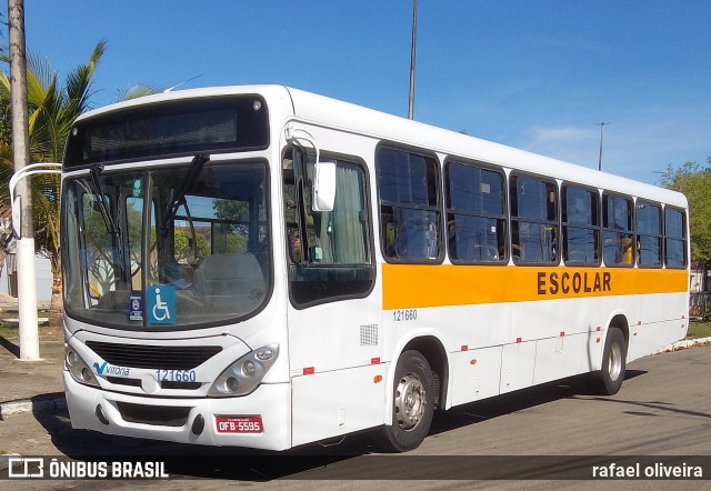 Vitória Transportes 121660 na cidade de Nossa Senhora do Socorro, Sergipe, Brasil, por rafael oliveira. ID da foto: 12081384.