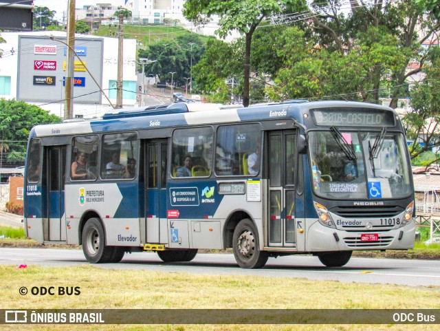 Pampulha Transportes > Plena Transportes 11018 na cidade de Belo Horizonte, Minas Gerais, Brasil, por ODC Bus. ID da foto: 12081669.