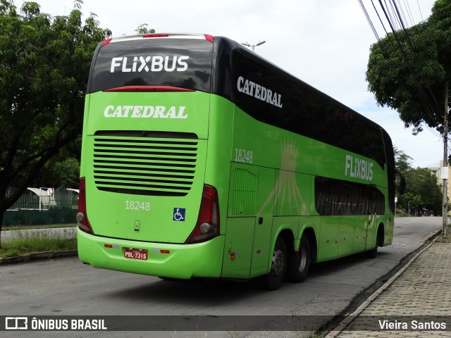 FlixBus Transporte e Tecnologia do Brasil 18248 na cidade de Fortaleza, Ceará, Brasil, por Vieira Santos. ID da foto: 12082051.