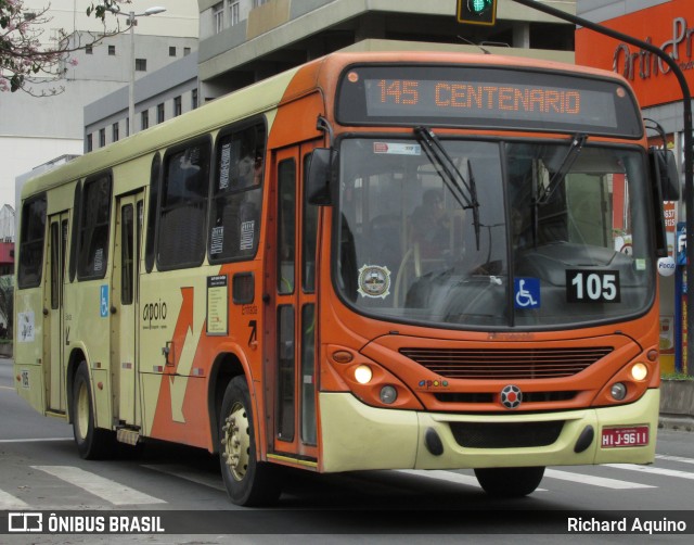 Transporte Urbano São Miguel de Uberlandia 105 na cidade de Juiz de Fora, Minas Gerais, Brasil, por Richard Aquino. ID da foto: 12082580.