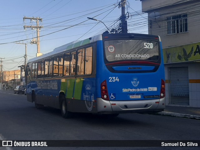 Auto Viação Salineira 234 na cidade de São Pedro da Aldeia, Rio de Janeiro, Brasil, por Samuel Da Silva. ID da foto: 12081465.
