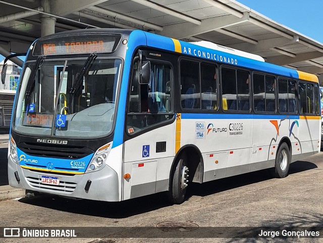 Transportes Futuro C30226 na cidade de Rio de Janeiro, Rio de Janeiro, Brasil, por Jorge Gonçalves. ID da foto: 12081570.