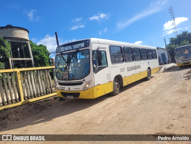 Transportes Guanabara 1337 na cidade de Extremoz, Rio Grande do Norte, Brasil, por Pedro Arnaldo. ID da foto: 12082004.