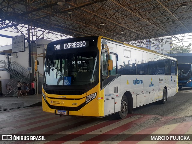 City Transporte Urbano Intermodal Sorocaba 2813 na cidade de Sorocaba, São Paulo, Brasil, por MARCIO FUJIOKA. ID da foto: 12082726.