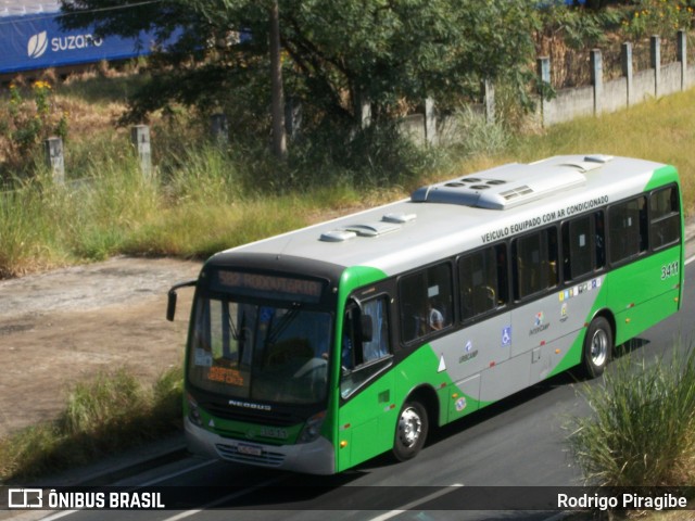 VB Transportes e Turismo 3411 na cidade de Campinas, São Paulo, Brasil, por Rodrigo Piragibe. ID da foto: 12081920.