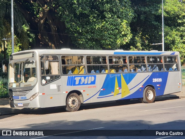 TMP Transportes 28020 na cidade de Belo Horizonte, Minas Gerais, Brasil, por Pedro Castro. ID da foto: 12082613.