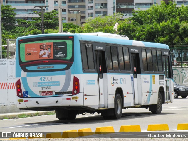 Auto Viação Dragão do Mar 42901 na cidade de Fortaleza, Ceará, Brasil, por Glauber Medeiros. ID da foto: 12083233.
