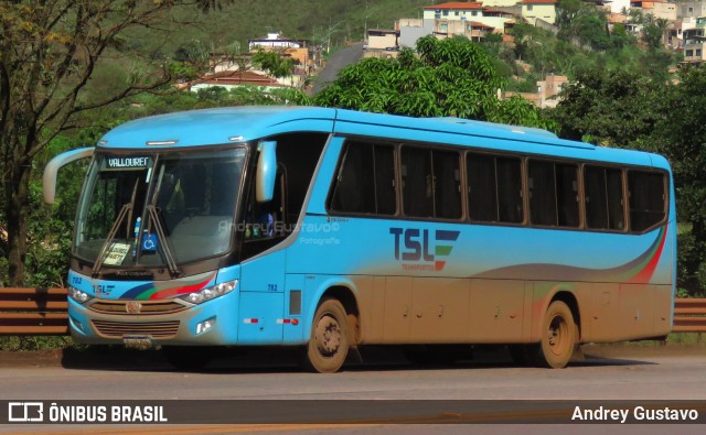 TSL Transportes 782 na cidade de Congonhas, Minas Gerais, Brasil, por Andrey Gustavo. ID da foto: 12081874.