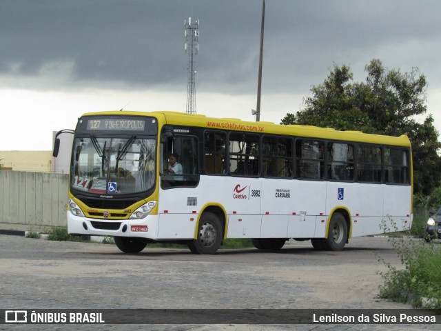 Coletivo Transportes 3682 na cidade de Caruaru, Pernambuco, Brasil, por Lenilson da Silva Pessoa. ID da foto: 12082911.