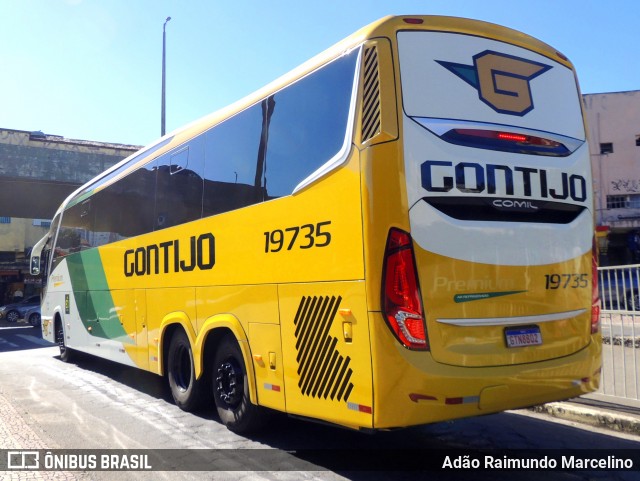 Empresa Gontijo de Transportes 19735 na cidade de Belo Horizonte, Minas Gerais, Brasil, por Adão Raimundo Marcelino. ID da foto: 12081520.