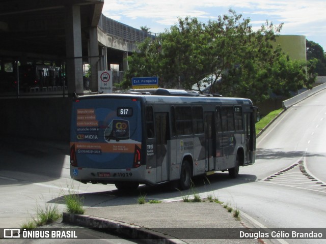 Milênio Transportes 11029 na cidade de Belo Horizonte, Minas Gerais, Brasil, por Douglas Célio Brandao. ID da foto: 12083203.